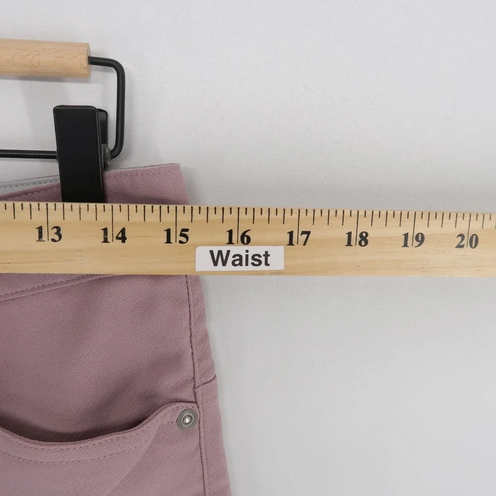 Outlier Slim Dungarees Pants Mens 31 Mauve Workcloth Schoeller Doubleweave - Picture 4 of 9